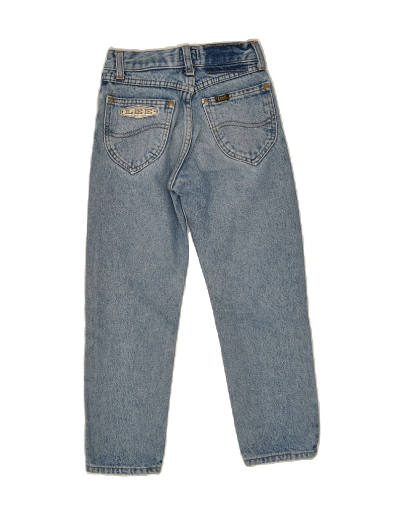 LEE Boys Straight Jeans 5-6 Years W22 L20 Blue Cotton | Vintage Lee | Thrift | Second-Hand Lee | Used Clothing | Messina Hembry 