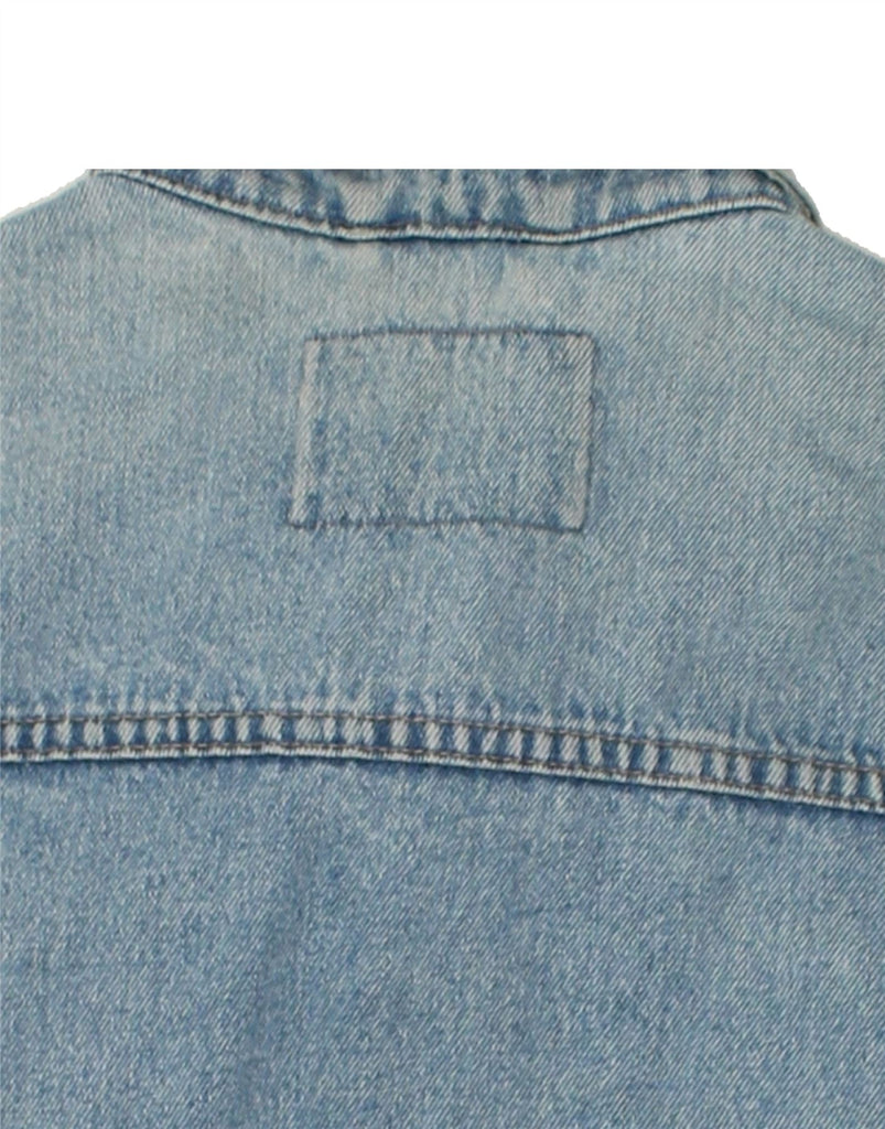 VINTAGE Mens Denim Jacket UK 40 Large Blue Cotton Vintage Vintage and Second-Hand Vintage from Messina Hembry 