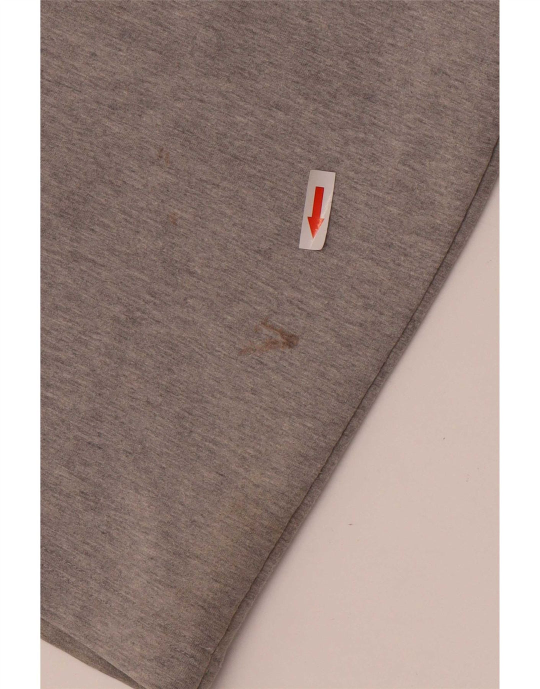 Adidas Womens Tracksuit Trousers UK 12 Medium Grey Cotton