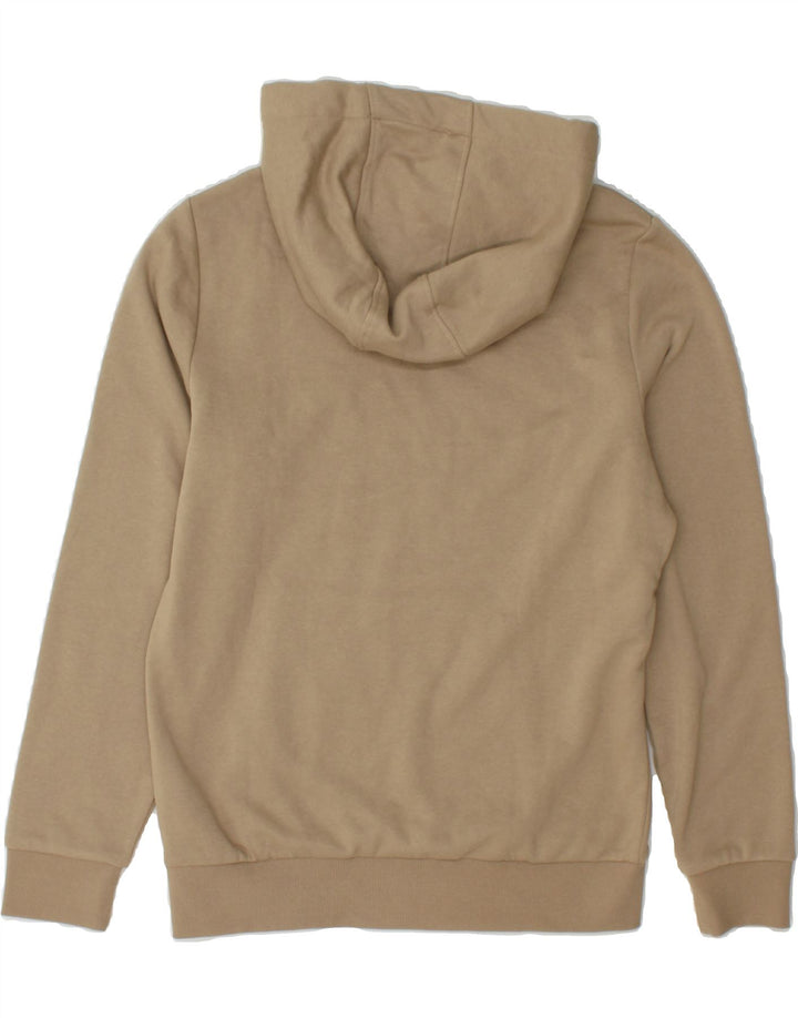 KAPPA Boys Graphic Hoodie Jumper 13-14 Years Beige Cotton Vintage Kappa and Second-Hand Kappa from Messina Hembry 