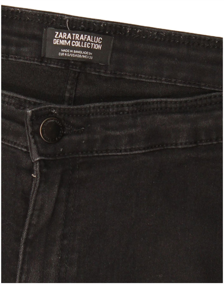 ZARA Womens Trafaluc High Waist Skinny Jeans EU 40 Medium W30 L27 Black