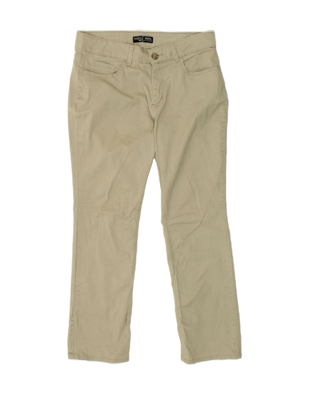 LEE Womens Mid Rise Straight Casual Trousers W34 L27 Grey Vintage Lee and Second-Hand Lee from Messina Hembry 
