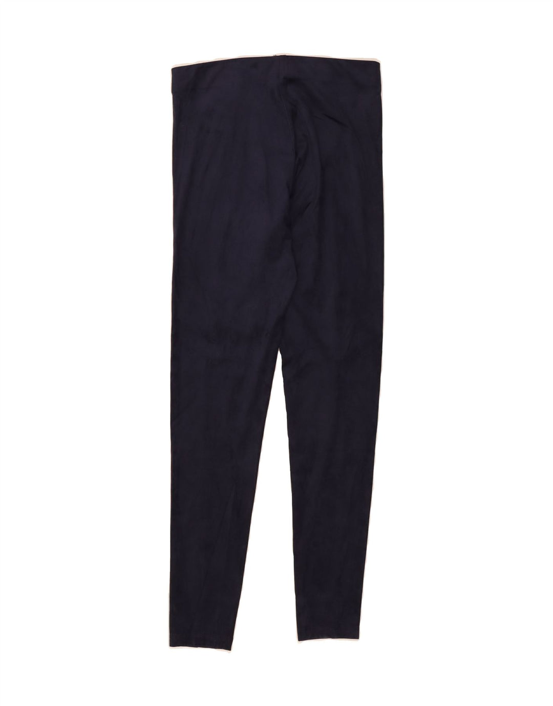 MARKS & SPENCER Womens Leggings UK 10 Small Navy Blue Polyester Vintage Marks & Spencer and Second-Hand Marks & Spencer from Messina Hembry 