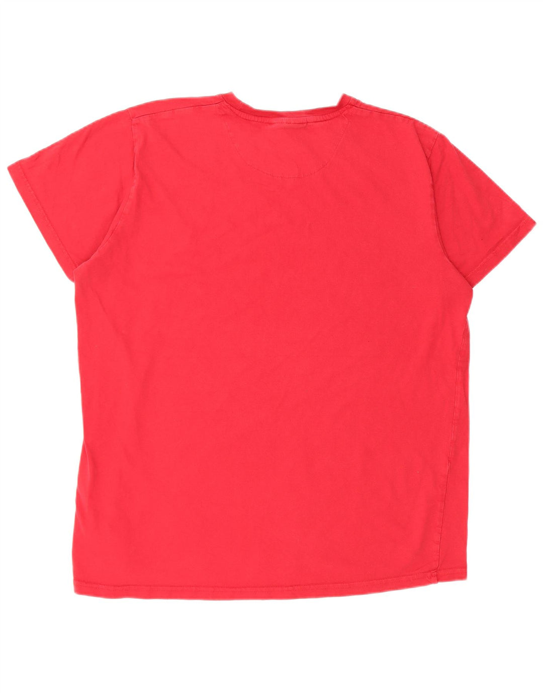 Pierre Cardin Mens T-Shirt Top 2XL Red Cotton