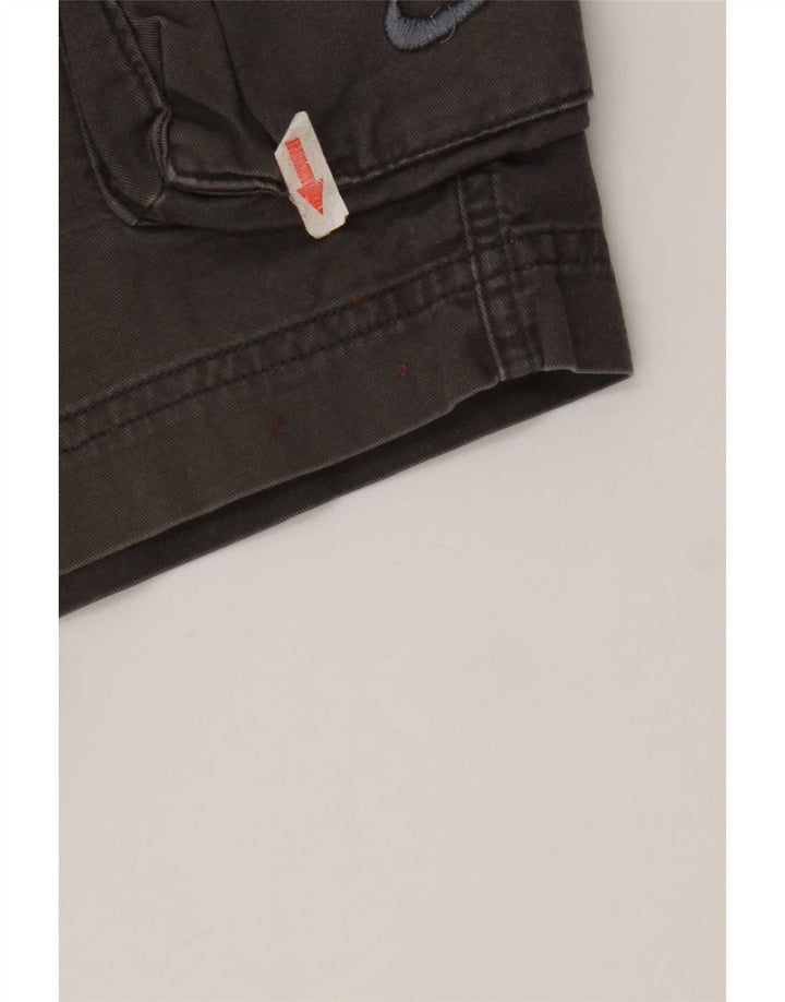 Nike Mens Cargo Shorts W34 Large Grey Cotton