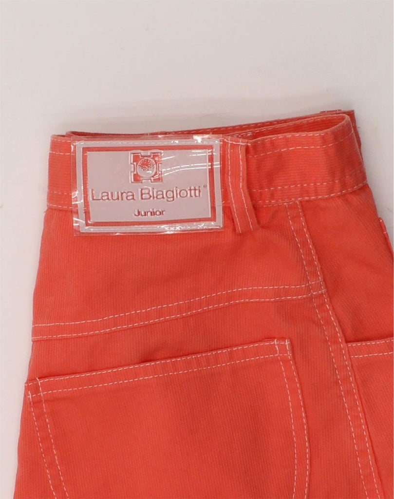 LAURA BIAGIOTTI Girls A-Line Skirt 13-14 Years W26 Pink Cotton | Vintage Laura Biagiotti | Thrift | Second-Hand Laura Biagiotti | Used Clothing | Messina Hembry 