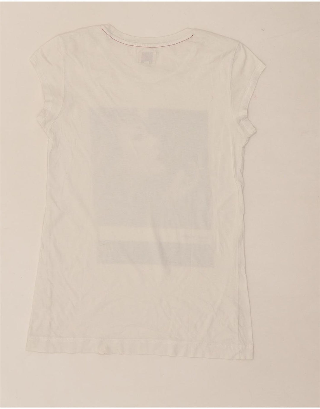 LEE Womens Graphic T-Shirt Top UK 12 Medium White Vintage Lee and Second-Hand Lee from Messina Hembry 
