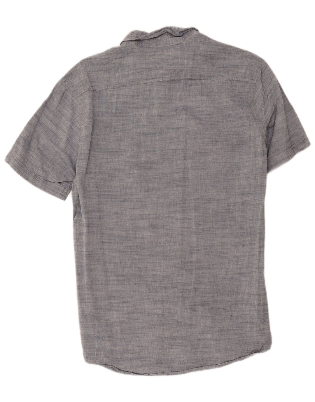 Levi's Mens Short Sleeve Shirt Medium Grey Flecked Cotton