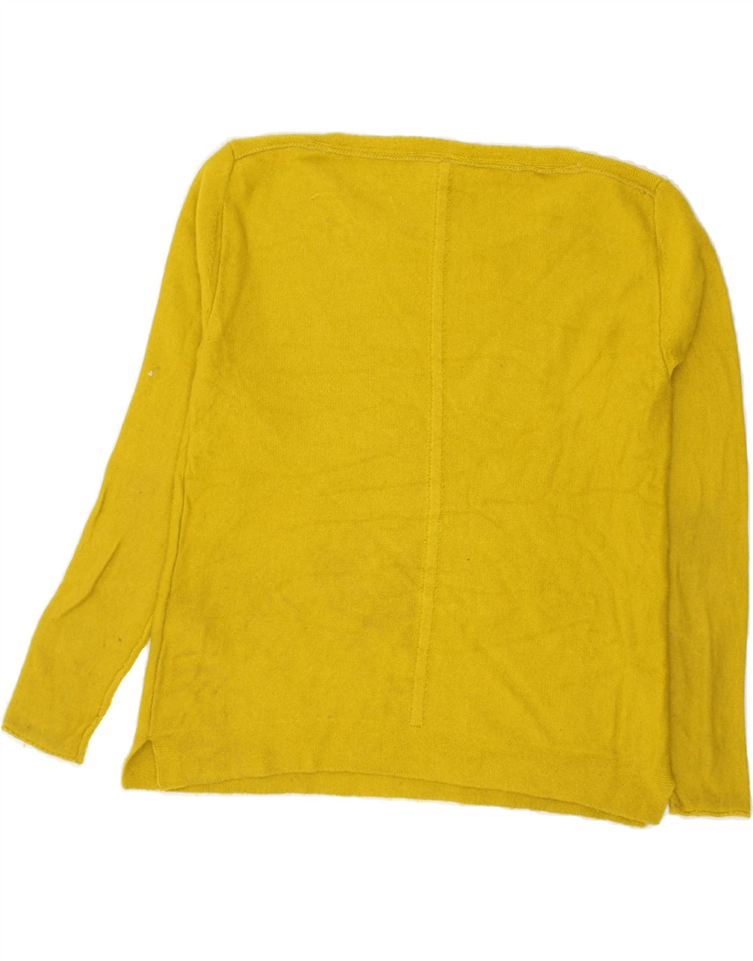 WHITE STUFF Womens Boat Neck Jumper Sweater UK 10 Small Yellow Spotted | Vintage White Stuff | Thrift | Second-Hand White Stuff | Used Clothing | Messina Hembry 
