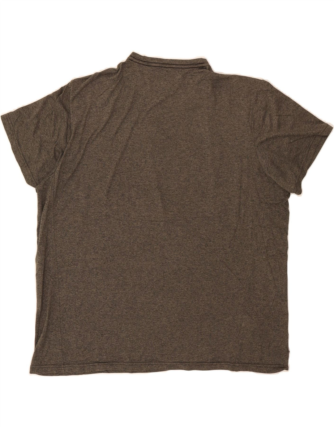 EDDIE BAUER Mens T-Shirt Top XL Khaki Polyester Vintage Eddie Bauer and Second-Hand Eddie Bauer from Messina Hembry 