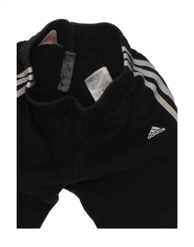 ADIDAS Boys Tracksuit Trousers Joggers 2-3 Years Black Cotton | Vintage Adidas | Thrift | Second-Hand Adidas | Used Clothing | Messina Hembry 