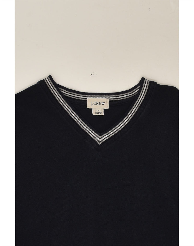 J. CREW Mens T-Shirt Top Medium Navy Blue Cotton | Vintage J. Crew | Thrift | Second-Hand J. Crew | Used Clothing | Messina Hembry 