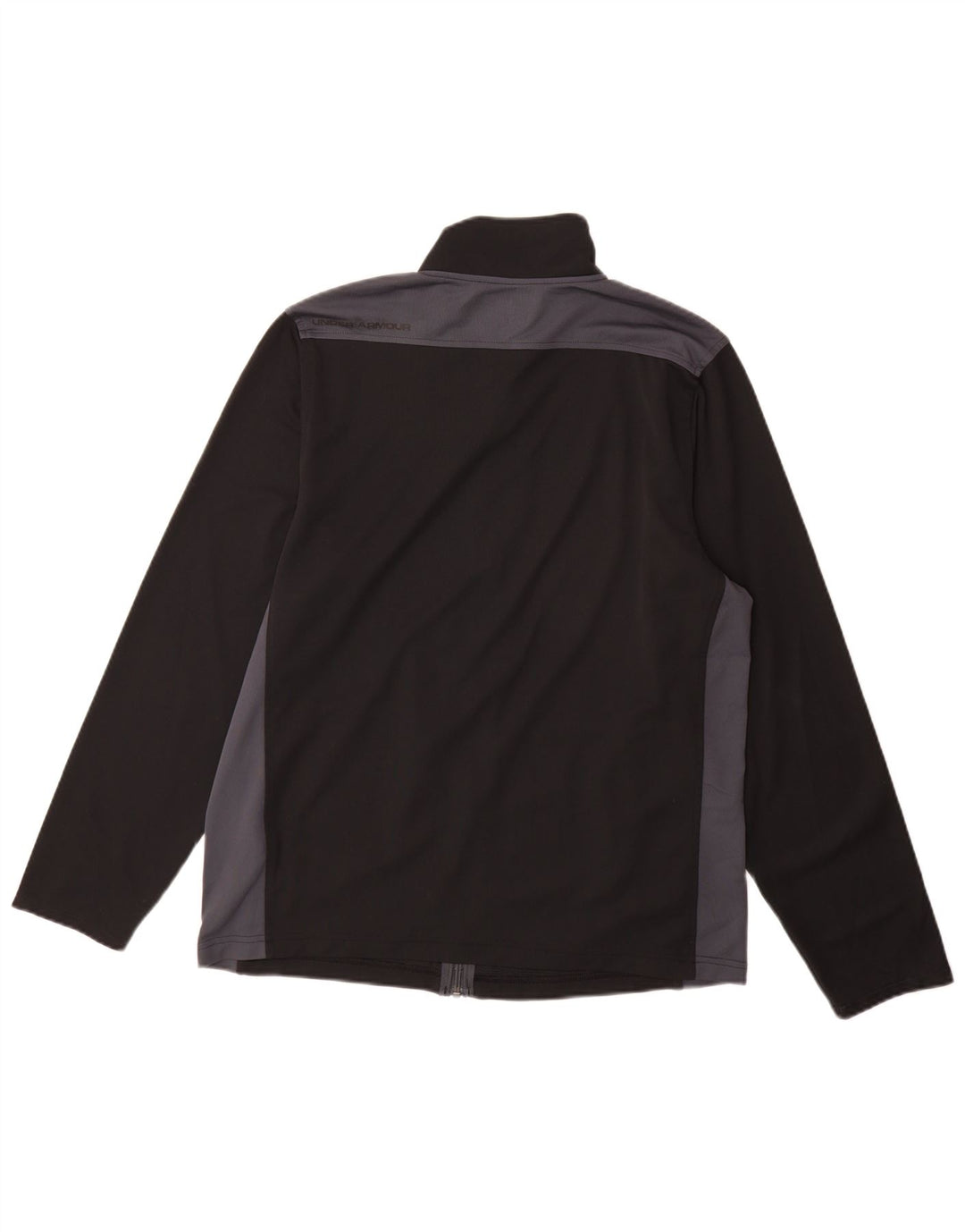 Under Armour Mens Heat Gear Tracksuit Top Jacket Large Black Colourblock