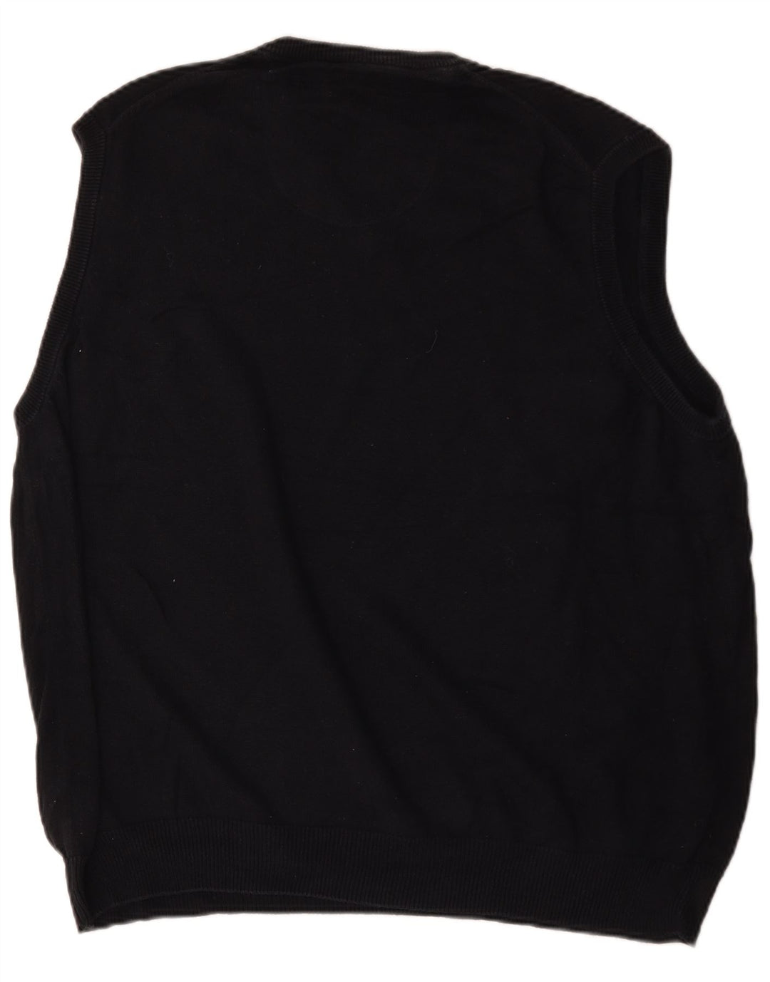 Marks & Spencer Mens Blue Harbour Vest Tank Top 2XL Navy Blue Cotton