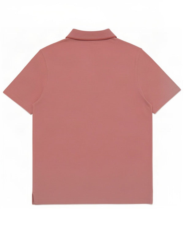 Reiss Mens Polo Shirt Small Pink Cotton