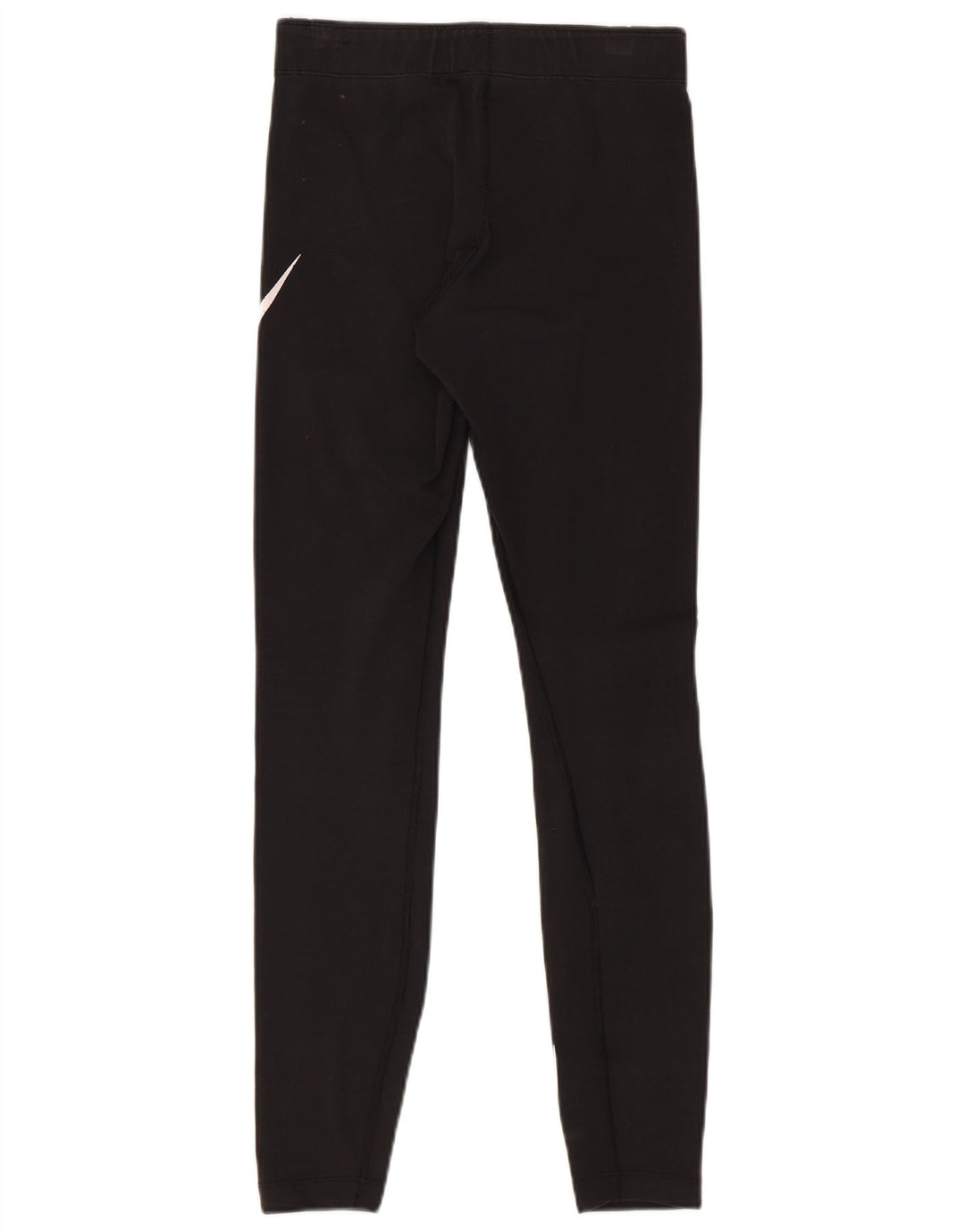 Nike Womens Graphic Leggings UK 8 Small Black Cotton