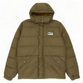 Rab Mens Hooded Padded Jacket UK 38 Medium Khaki Polyamide