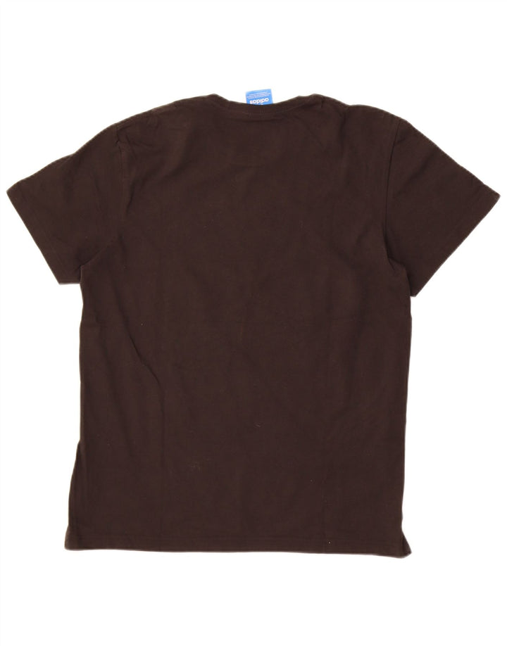 Adidas Mens Graphic T-Shirt Top Medium Black