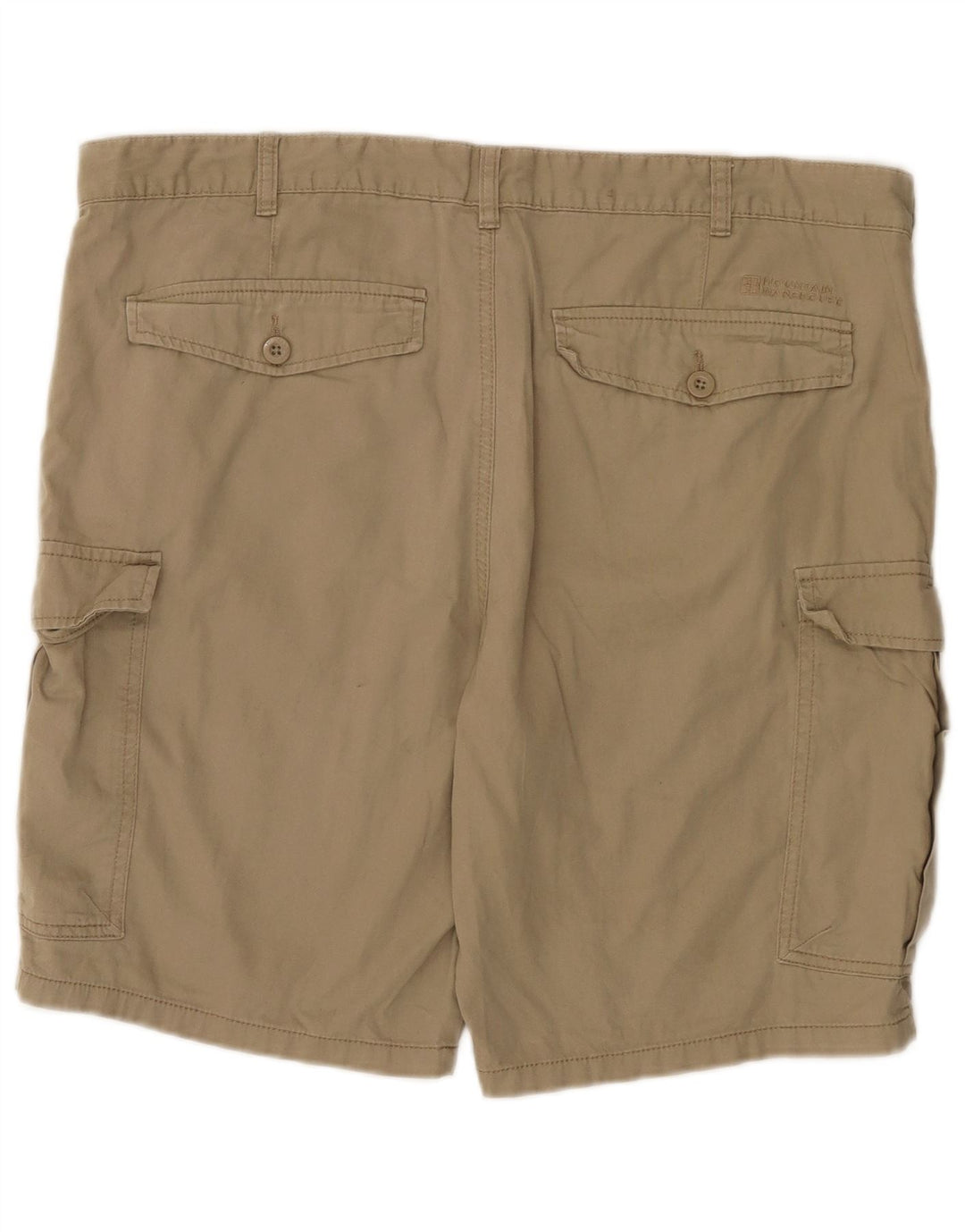 Mountain Warehouse Mens Cargo Shorts W40 XL Khaki Cotton
