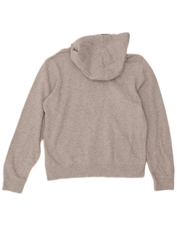 Champion Boys Graphic Hoodie Jumper 13-14 Years XL Grey Cotton