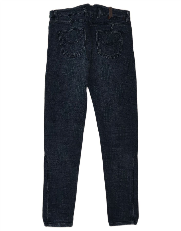 JECKERSON Womens Slim Jeans W26 L28 Blue Cotton