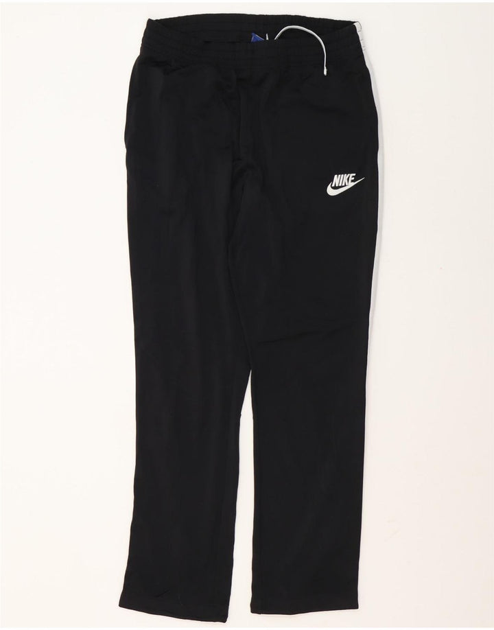 Nike Mens Tracksuit Trousers Large  Black Colourblock Polyester