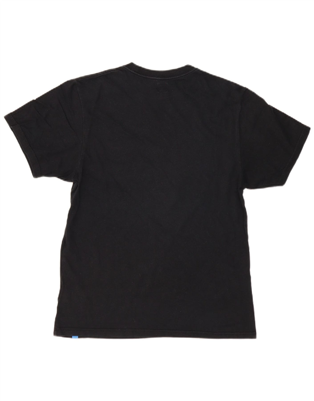 Adidas Mens Graphic T-Shirt Top Medium Black Cotton