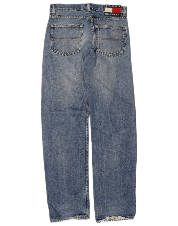 Tommy Hilfiger Mens Straight Jeans W30 L30 Blue Cotton