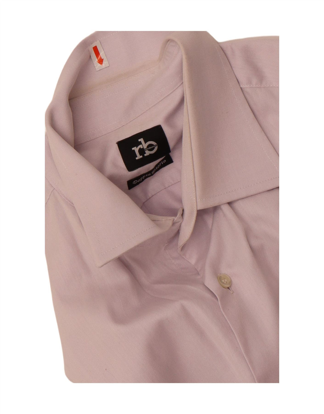 ROCCOBAROCCO Mens Shirt Size 15 1/2 39 Medium Purple Cotton