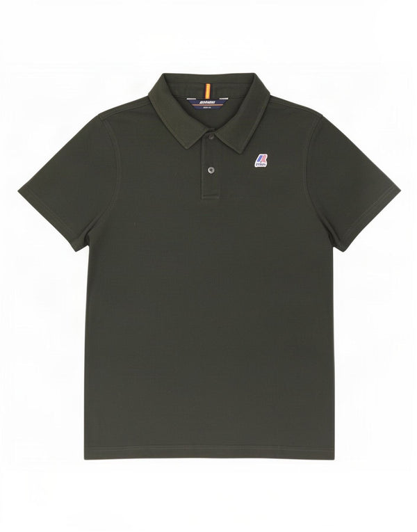 K-Way Mens Polo Shirt Small Khaki