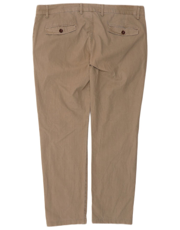 Liu Jo Mens Slim Fit Chino Trousers W38 L28 Beige