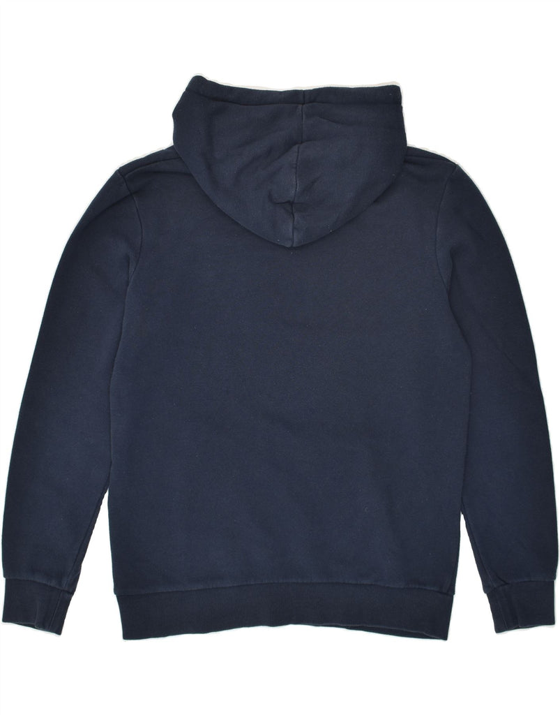 JACK & JONES Mens Hoodie Jumper Large Navy Blue Cotton | Vintage Jack & Jones | Thrift | Second-Hand Jack & Jones | Used Clothing | Messina Hembry 