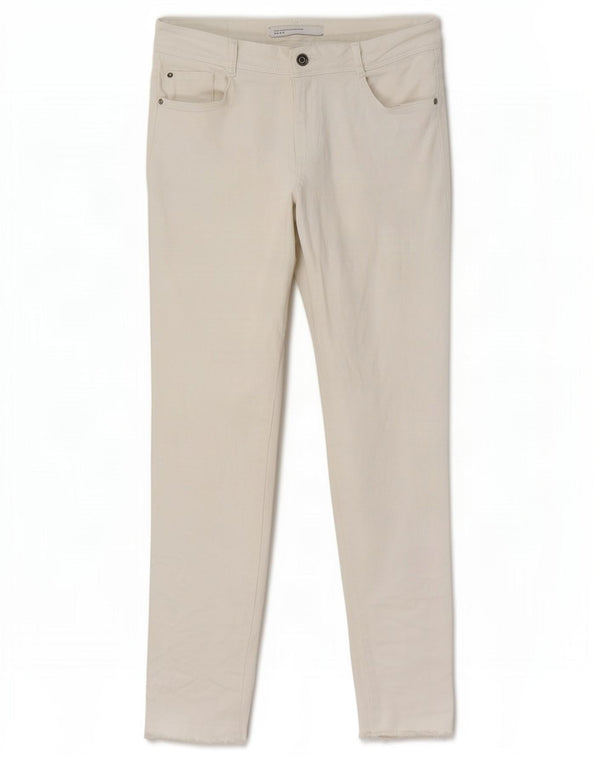 Zara Womens Slim Jeans EU 36 XS W27 L27 White