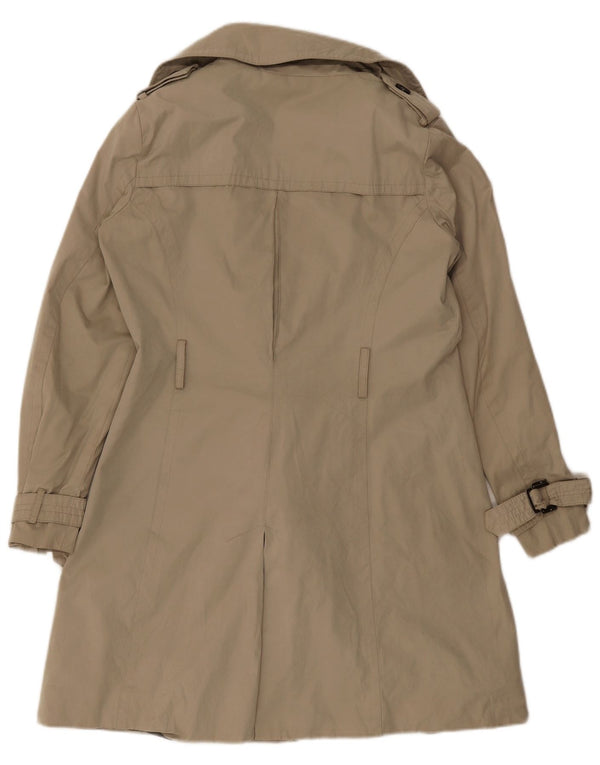 Zara Womens Trench Coat UK 16 Large Beige
