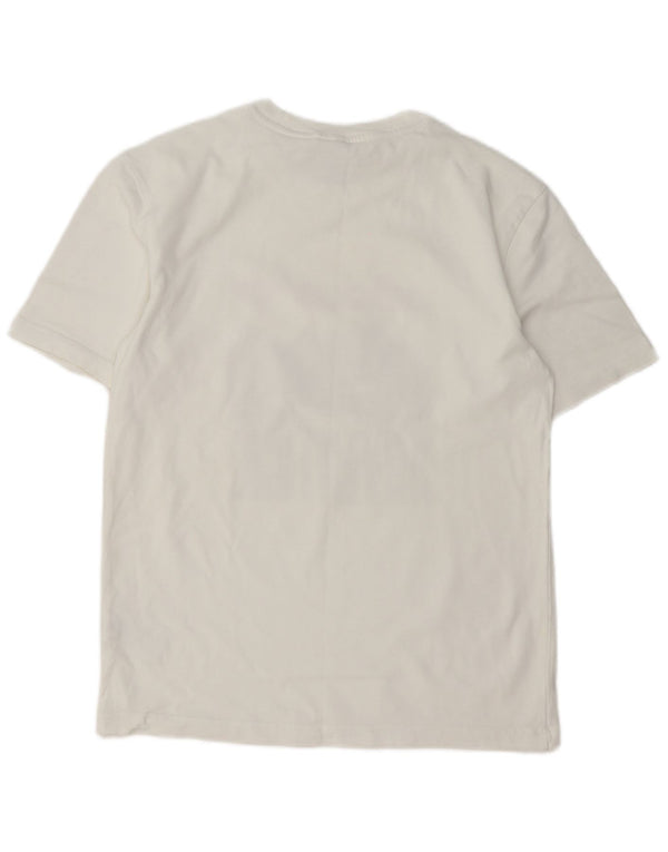 Adidas Mens Graphic T-Shirt Top XS White Cotton