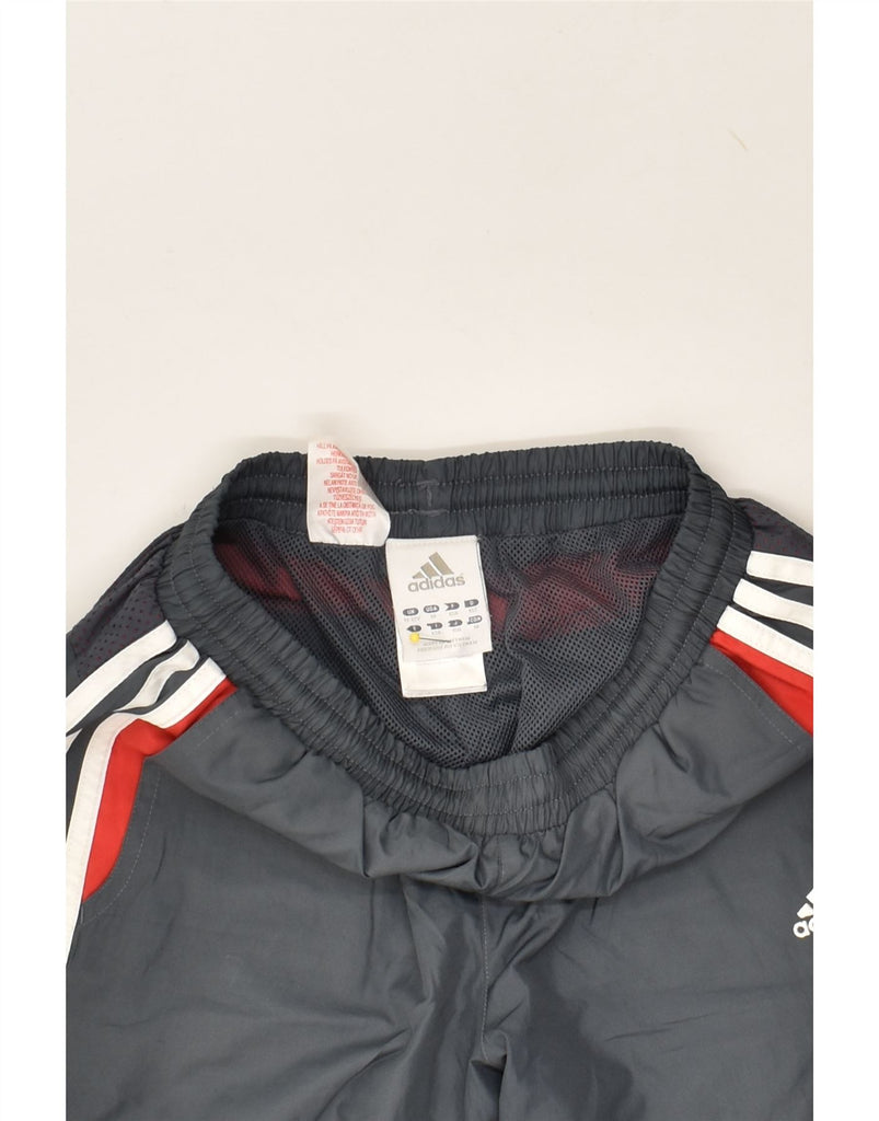 ADIDAS Boys Tracksuit Trousers Joggers 11-12 Years Grey Polyester | Vintage Adidas | Thrift | Second-Hand Adidas | Used Clothing | Messina Hembry 