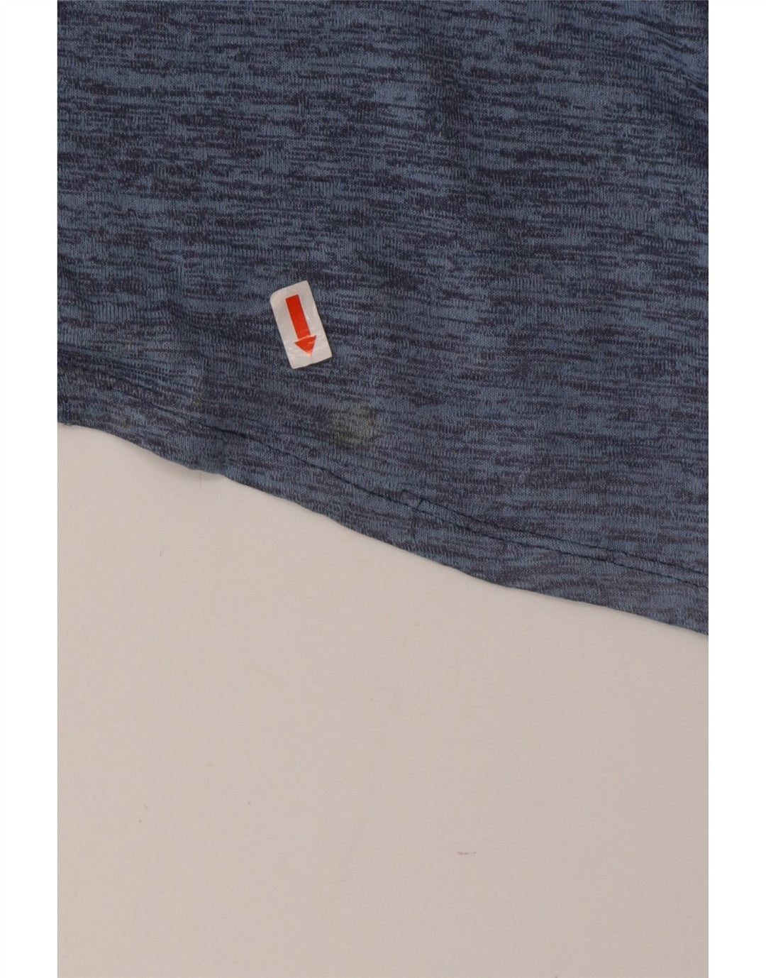 NIKE Mens Dri Fit T-Shirt Top XL Blue Flecked Polyester