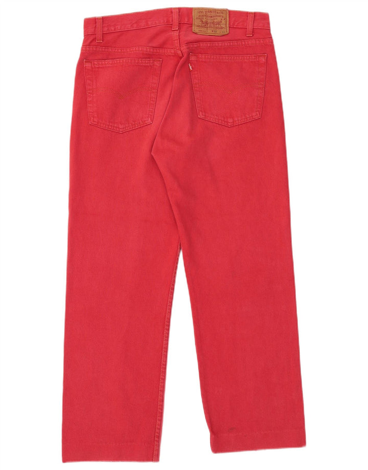 Levi's Mens 501 Straight Jeans W33 L27 Red