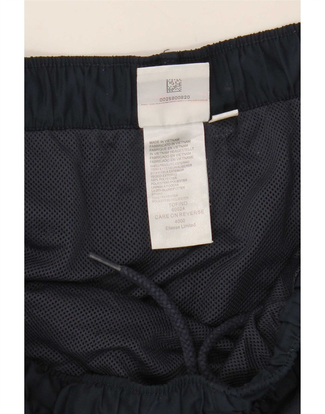 Ellesse Mens Sport Shorts Medium Navy Blue Colourblock Polyester