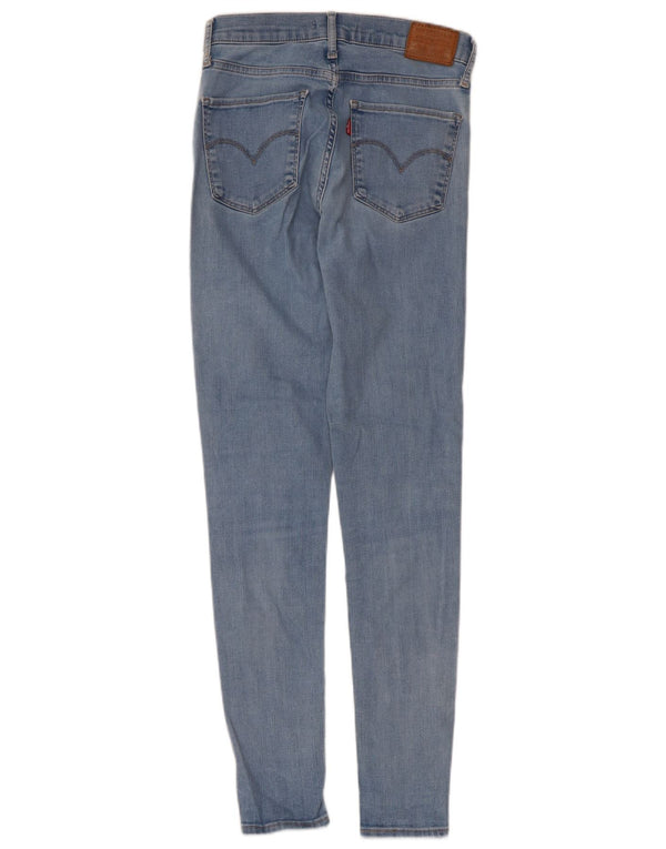 Levi's Womens 720 High Rise Super Skinny Jeans W26 L30 Blue Cotton
