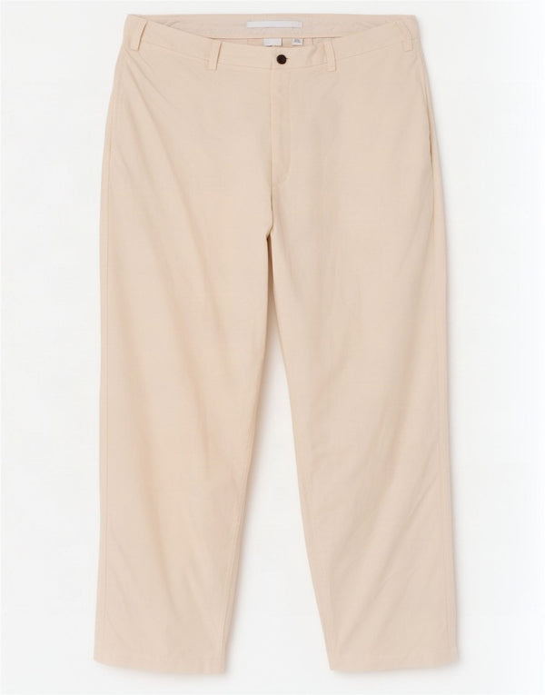 Nautica Mens Clipper Relaxed Fit Chino Trousers W40 L31 Beige Cotton