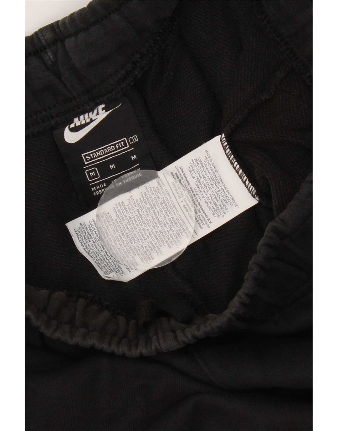 Nike Mens Standard Fit Sport Shorts Medium Black Cotton