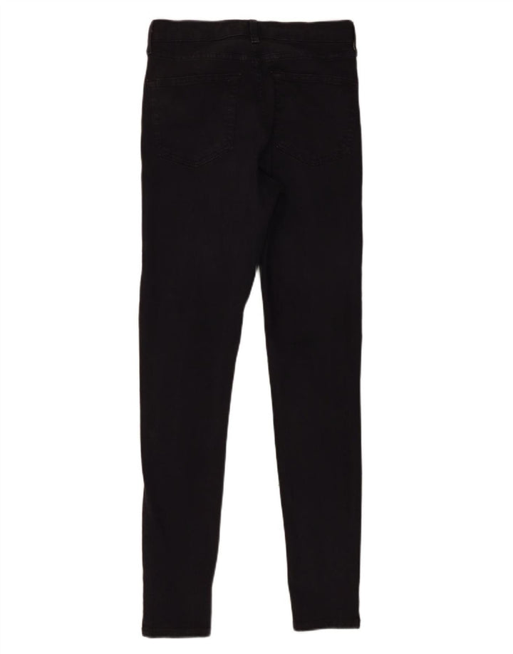 Topshop Womens Skinny Jeans W28 L29 Black Polyester