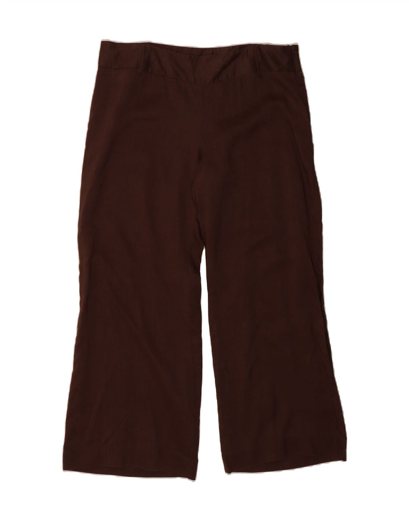 MOSSIMO Womens Bootcut Suit Trousers US 18 2XL W40 L33 Brown Ramie Vintage Mossimo and Second-Hand Mossimo from Messina Hembry 