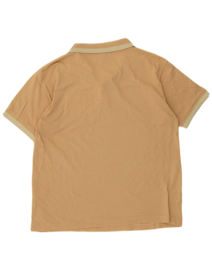 North Sails Mens Polo Shirt Medium Beige Cotton