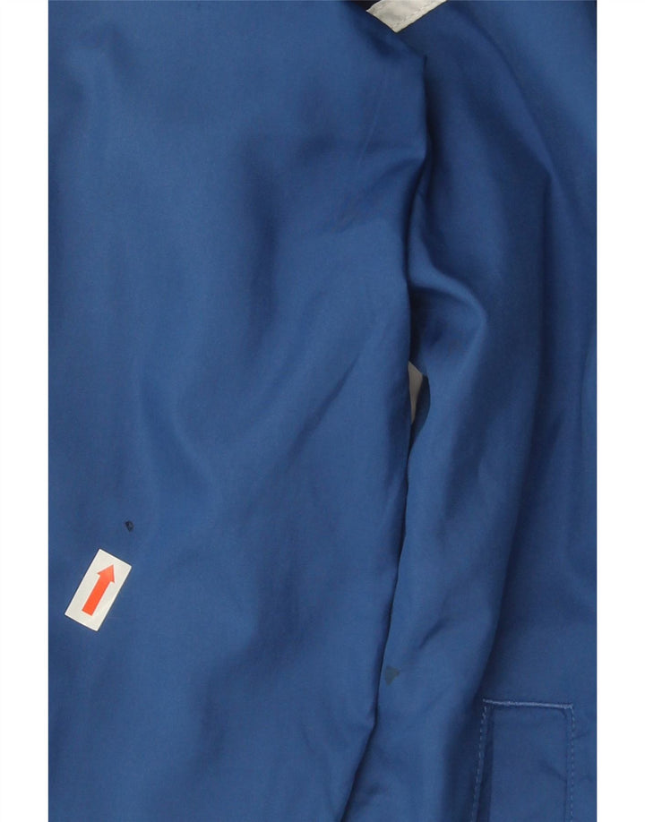 PUMA Mens Hooded Tracksuit Top Jacket Large Blue Colourblock Polyester Vintage Puma and Second-Hand Puma from Messina Hembry 
