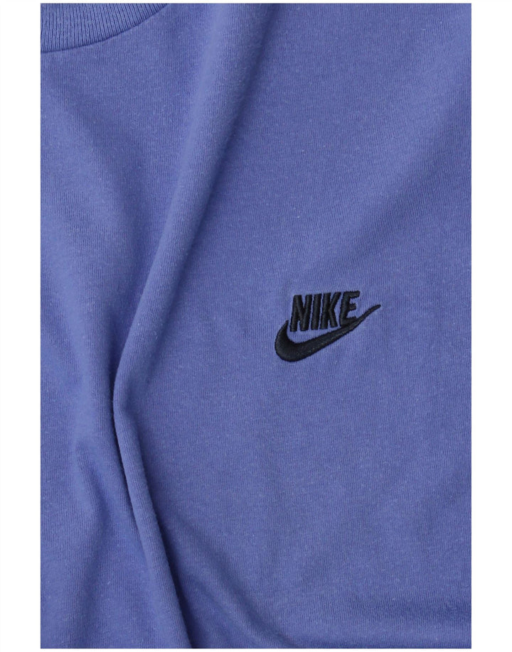 NIKE Mens T-Shirt Top Small Blue
