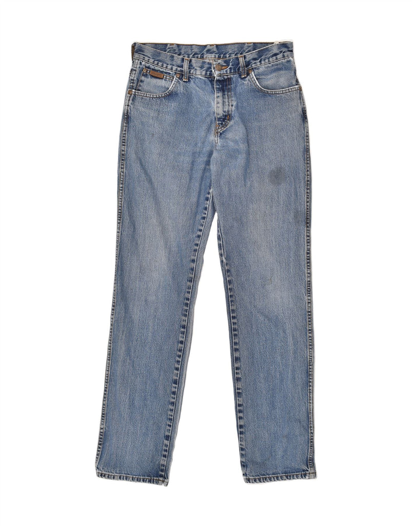 WRANGLER Mens Texas Slim Jeans W32 L34 Blue Cotton Vintage Wrangler and Second-Hand Wrangler from Messina Hembry 