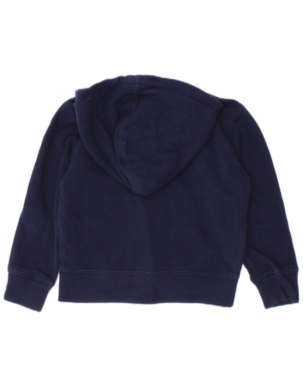 Polo Ralph Lauren Boys Zip Hoodie Sweater 2-3 Years Navy Blue Cotton