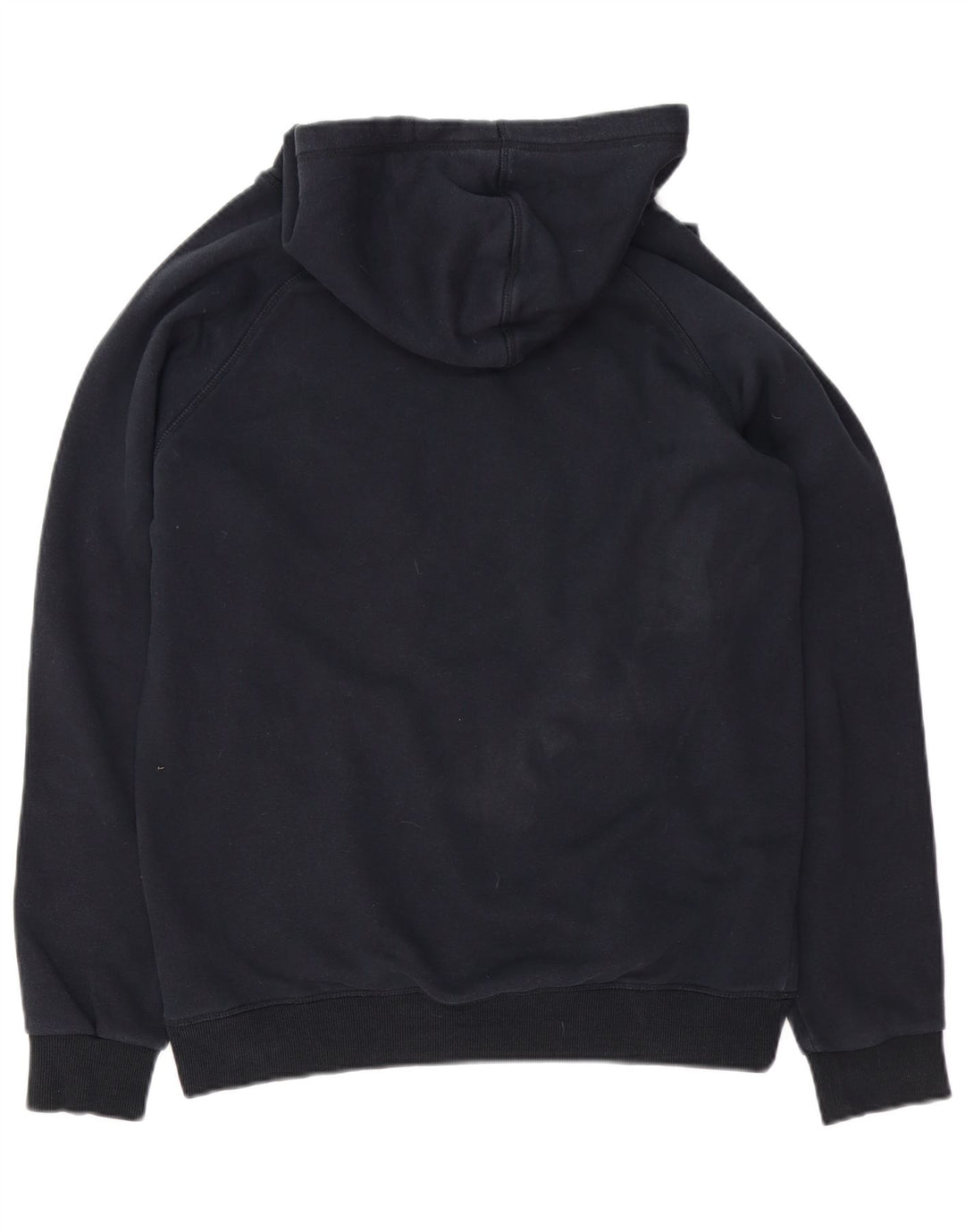Adidas Mens Graphic Hoodie Jumper Medium Black Cotton
